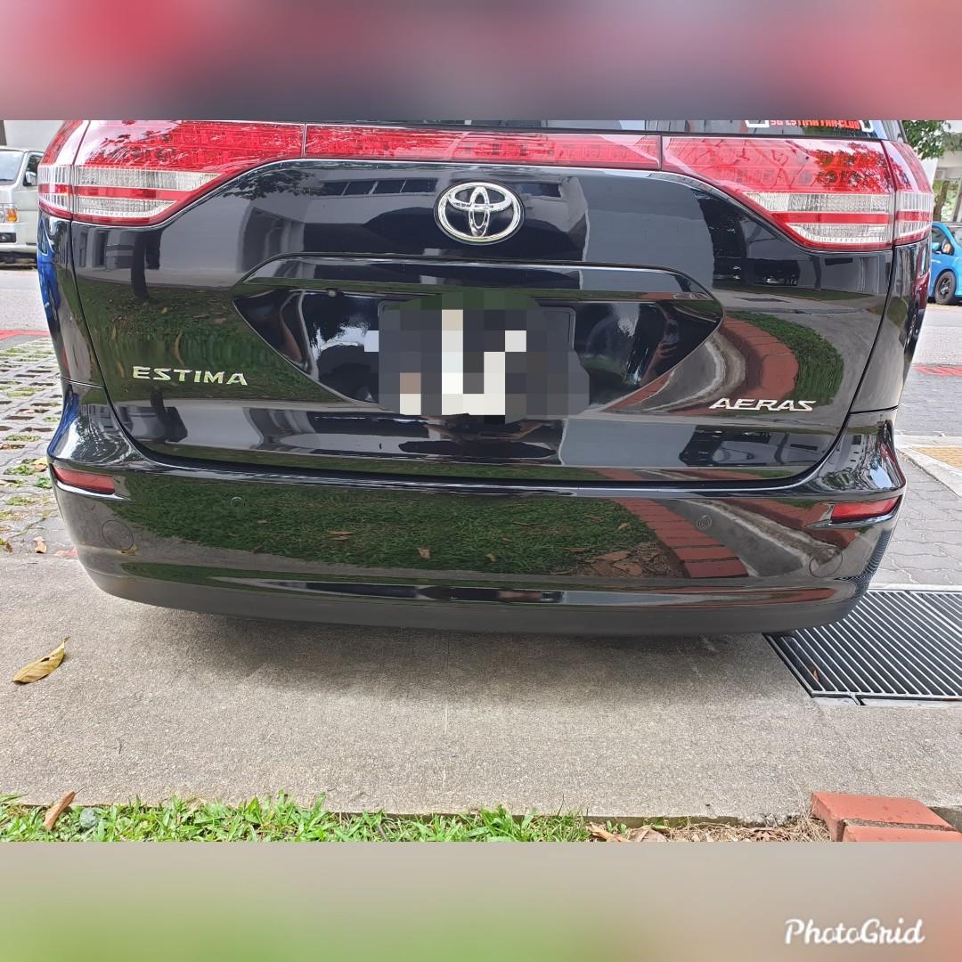 Estima model x rear bumper, Car Accessories, Accessories on Carousell