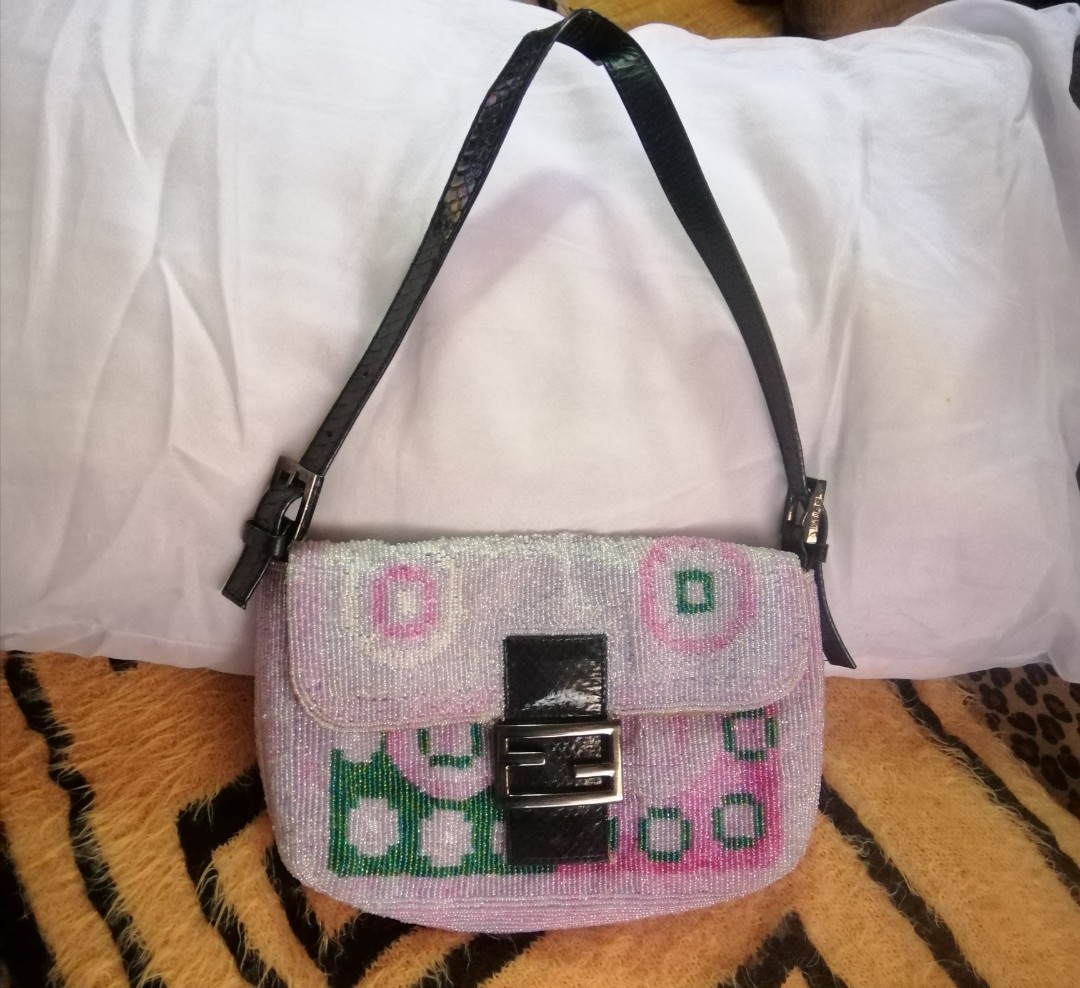 fendi beaded handbag