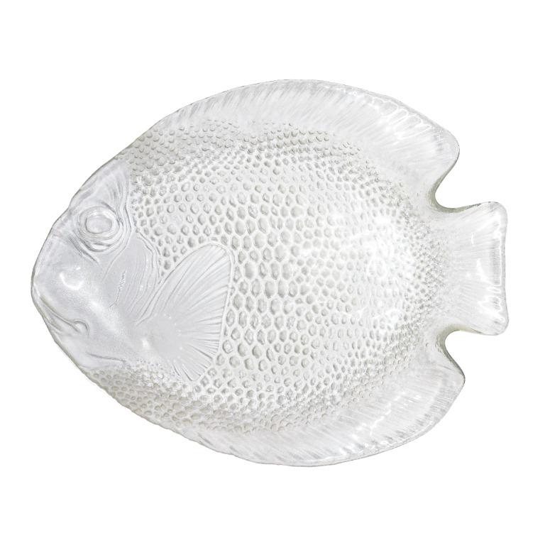 Arcoroc France Fish Serving Glass Plate Furniture Home Living Home Improvement Organization Home Improvement Tools Accessories On Carousell