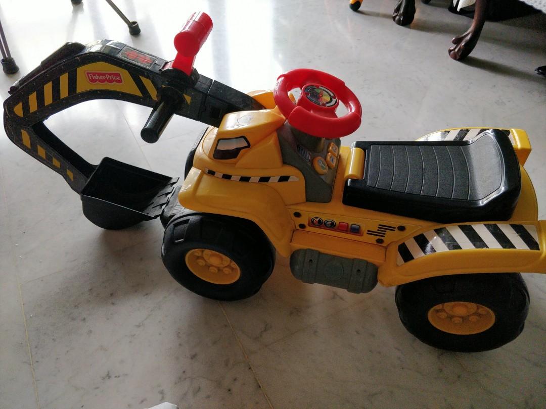 fisher price excavator