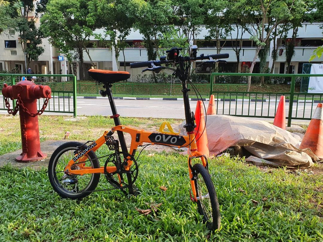 Folding bike ( mobot - ovo ) - 2 months 