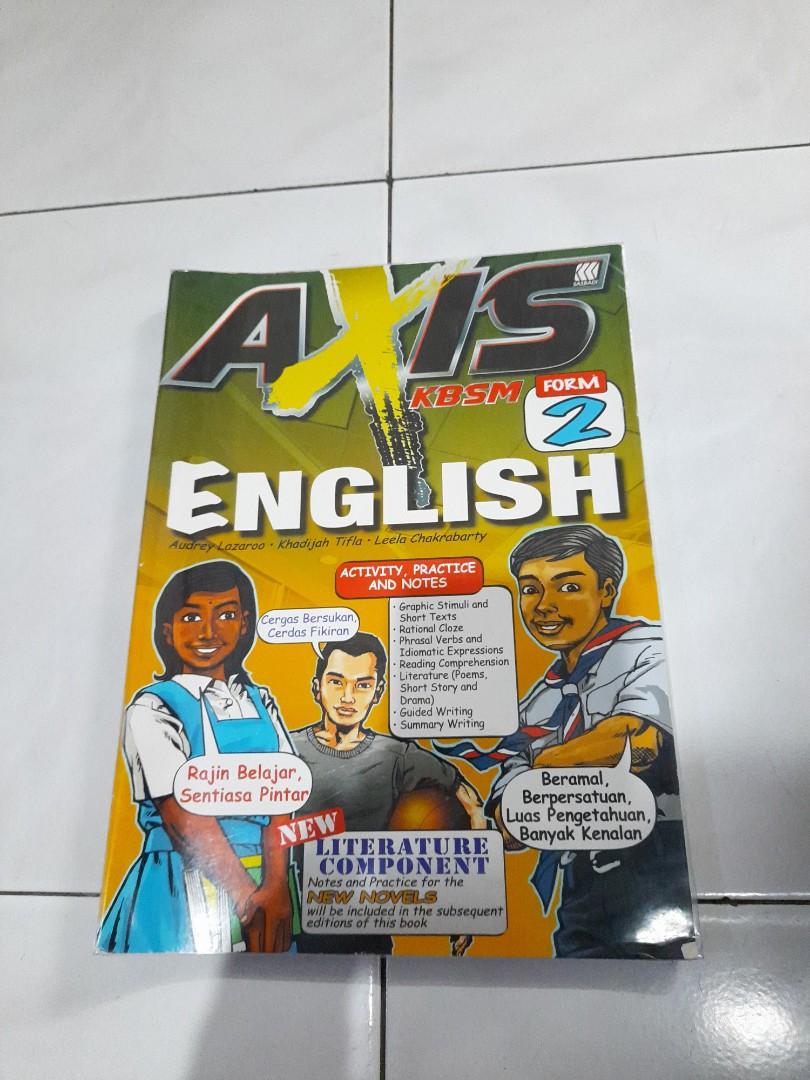 Form 2 English Books Stationery Books On Carousell