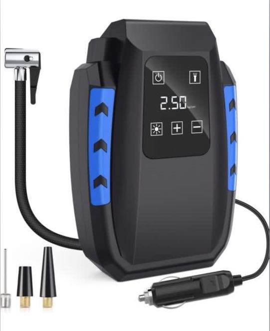 FYLINA AU01004 Updated Touch Screen Inflator, 12V 150Psi Digital