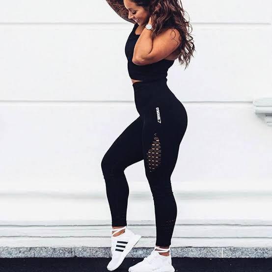 Gymshark Fit Leggings Black, Women's Fashion, Activewear on Carousell