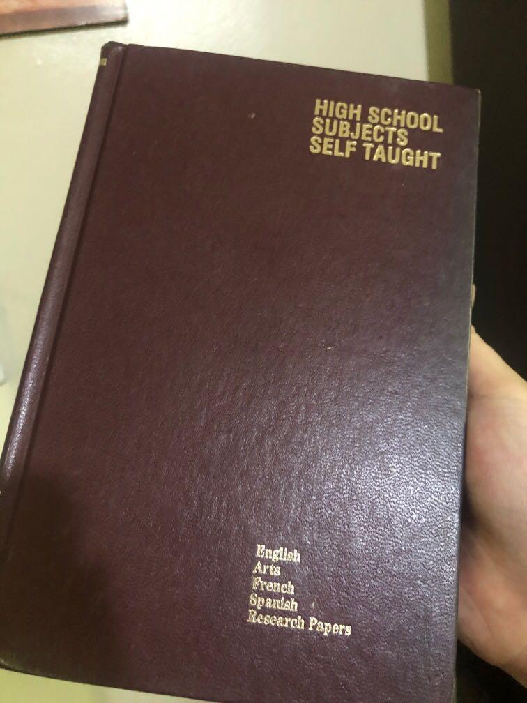 High School Subjects Self Taught - Ferguson, Hobbies & Toys, Books