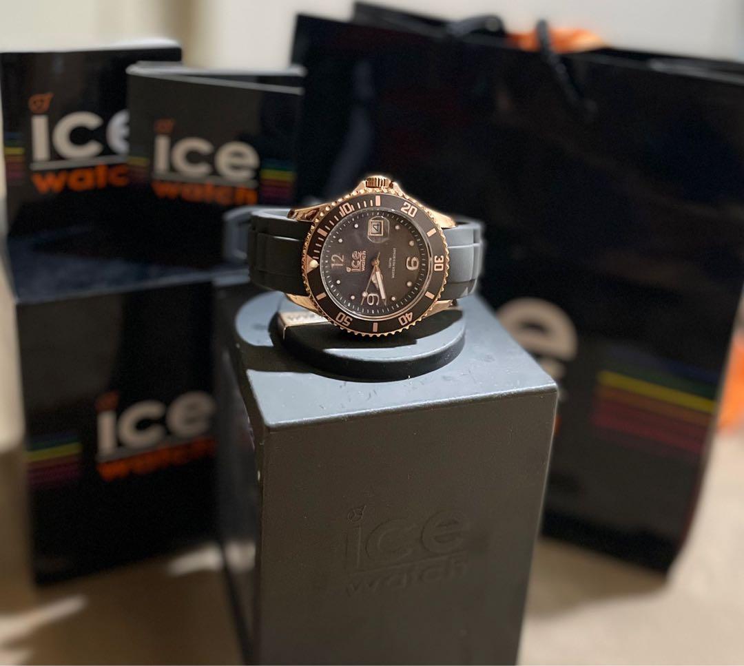 Ice Watch Taupe Rose Gold Ice Style Watch
