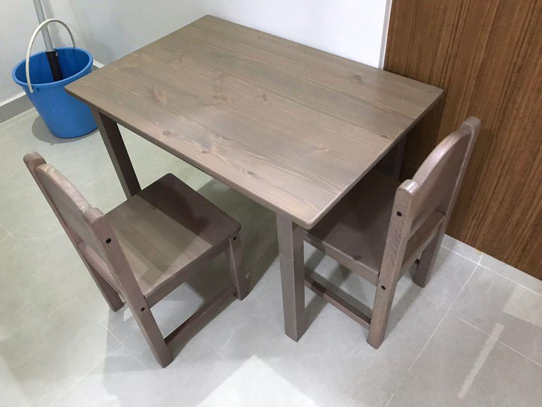 Ikea SUNDVIK children’s table and chair kids table, Babies & Kids, Baby Nursery & Kids Furniture