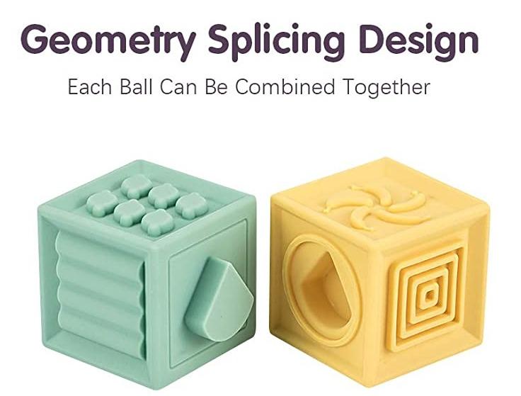IN STOCK TUMAMA Baby Blocks Soft Building Blocks Babies Kids