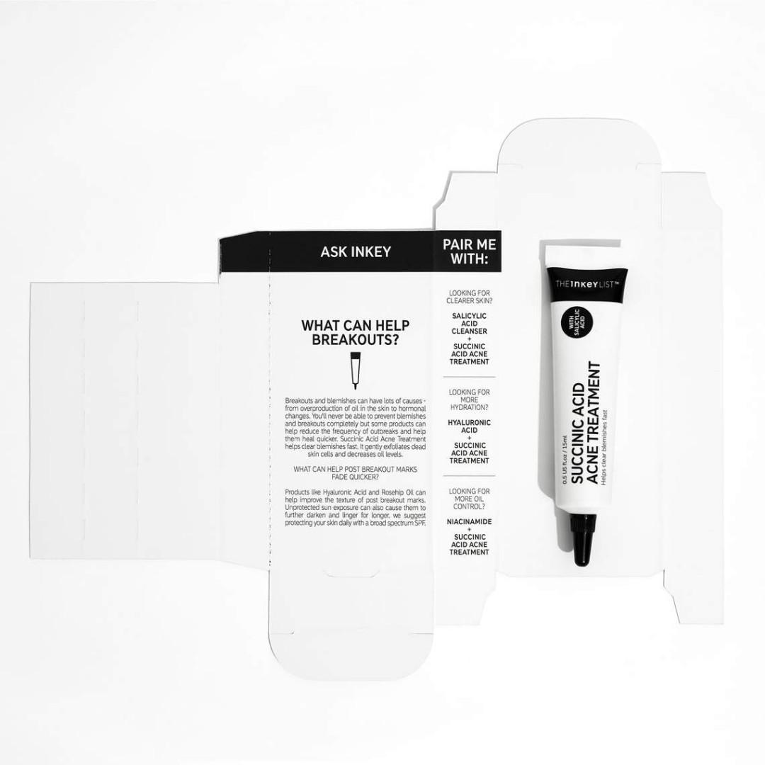 succinic acid acne treatment