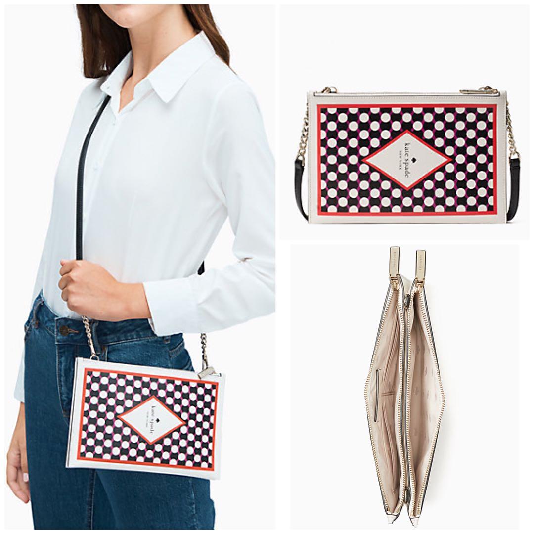 Kate spade 2025 playing card clutch