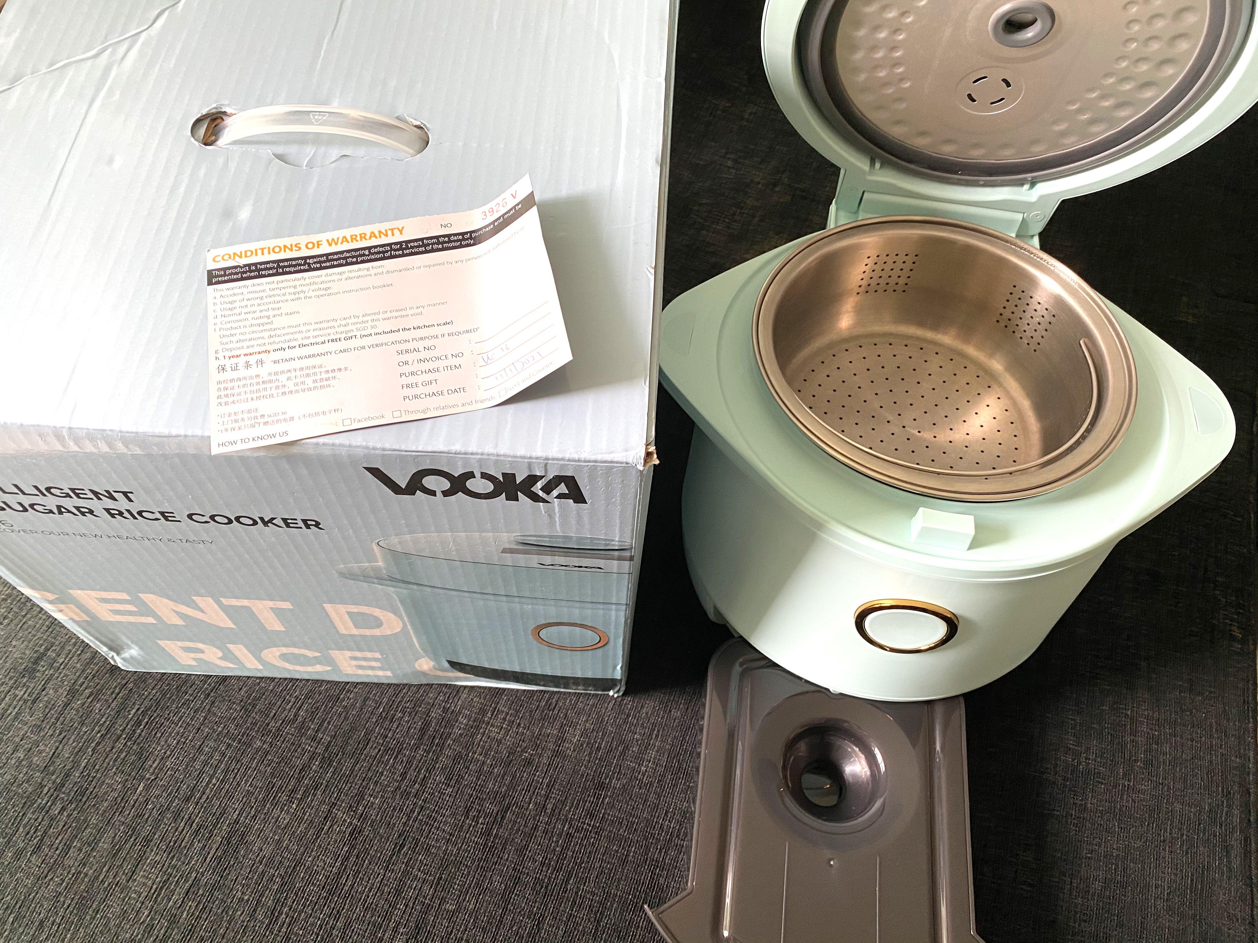 Intelligent Desugar Rice Cooker VK16 (Vooka), TV & Home Appliances