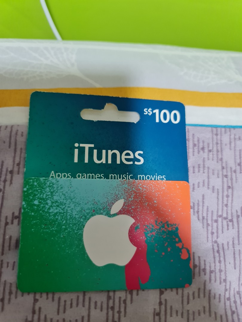 iTunes Gift Card, Tickets &amp; Vouchers, Vouchers on Carousell