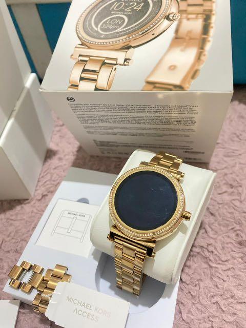 Jam tangan top michael kors smartwatch