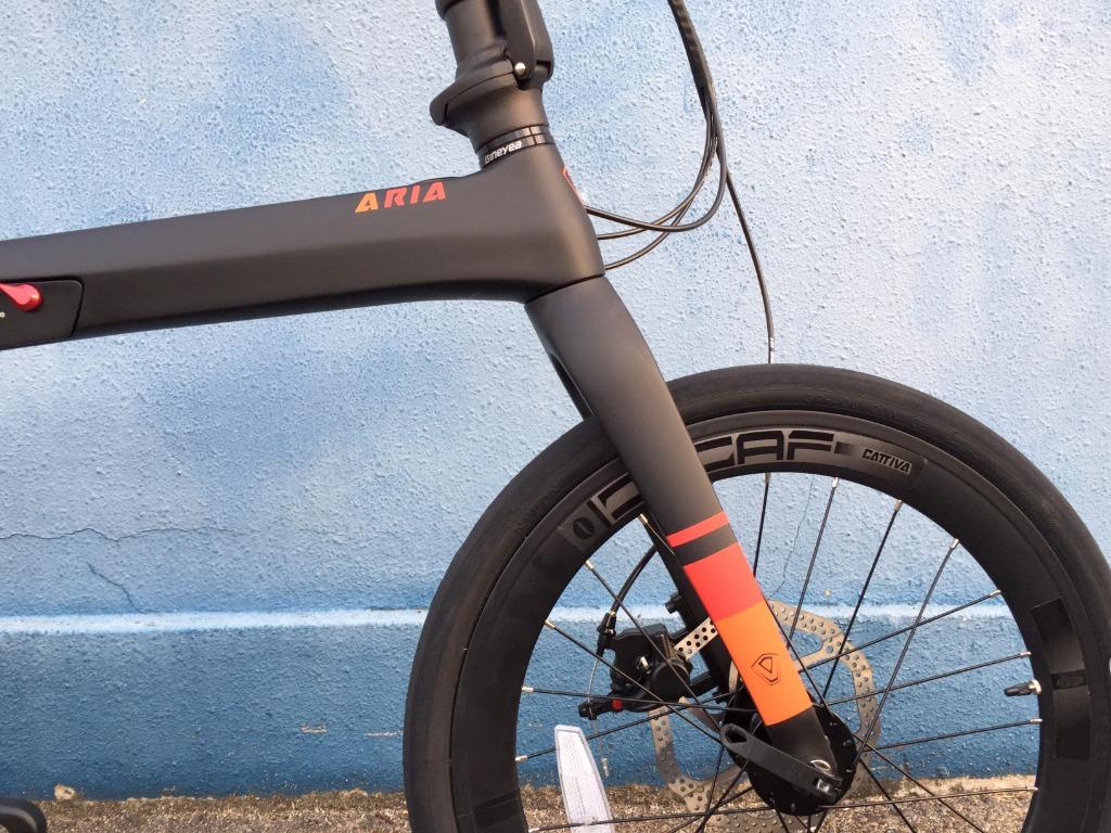 Java Aria Aria Folding bike 2021 Sunburst Color, Sports Equipment ...
