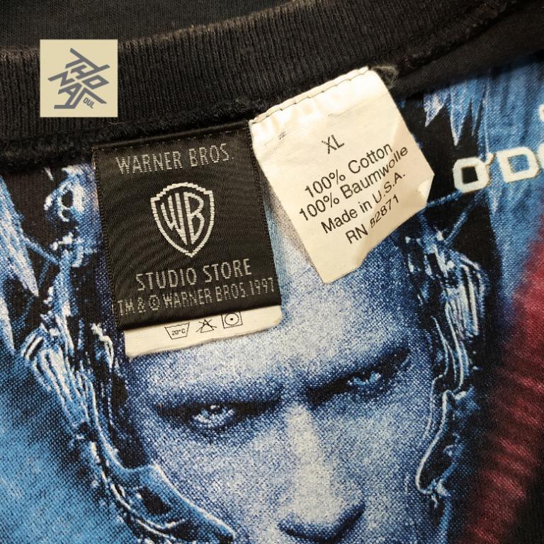 kaos vintage 90s Batman & Robin Movie Film Promo shirt XL, Fesyen