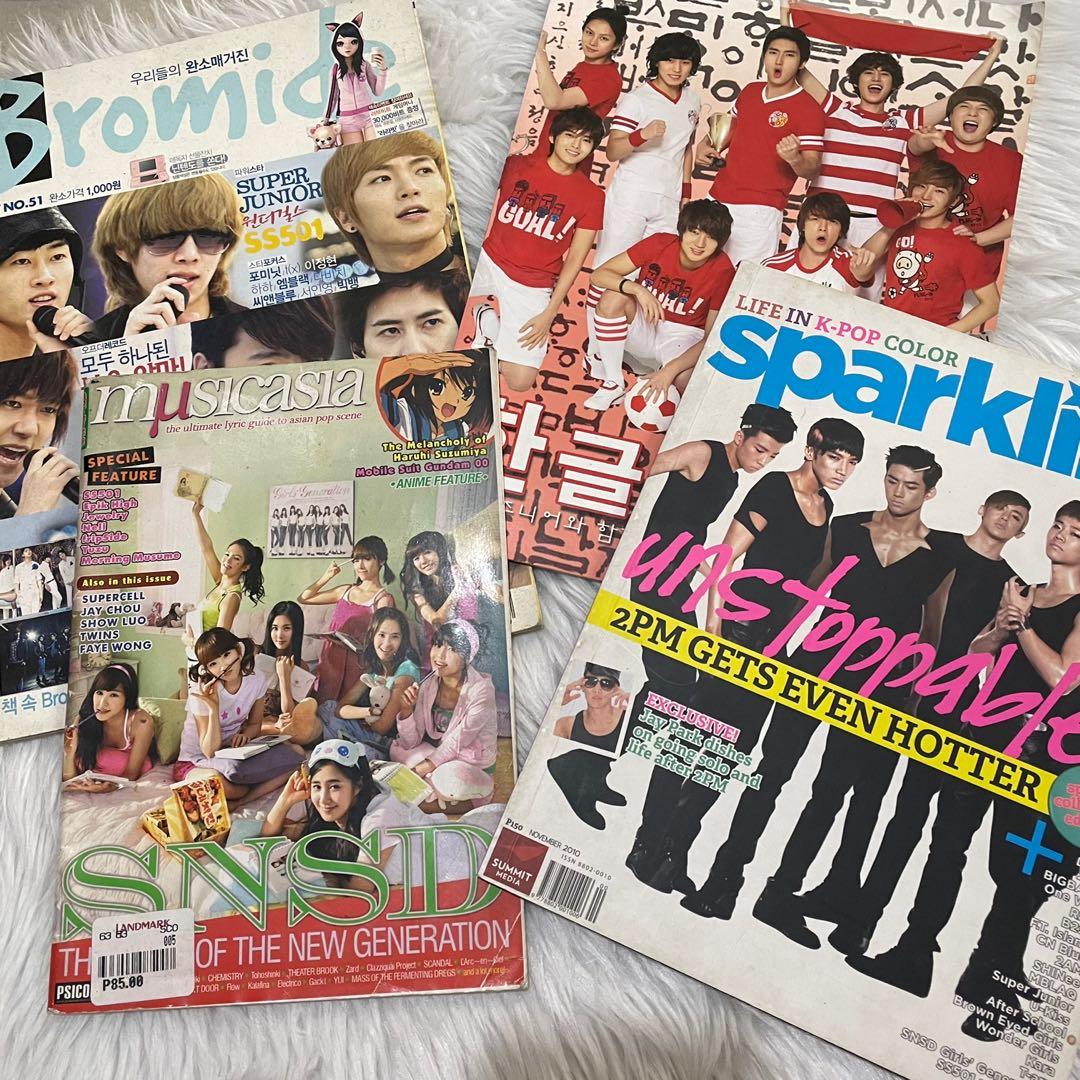 Kpop merch magazines super junior snsd (Category: Magazines) located in Malabon City. Submitted by djstoree (Listing ID 1068735624, Image 3). Description: Each sold separately or bundle Pm to inquire .