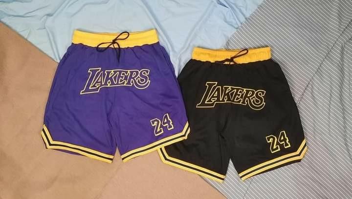 lakers dri fit shorts