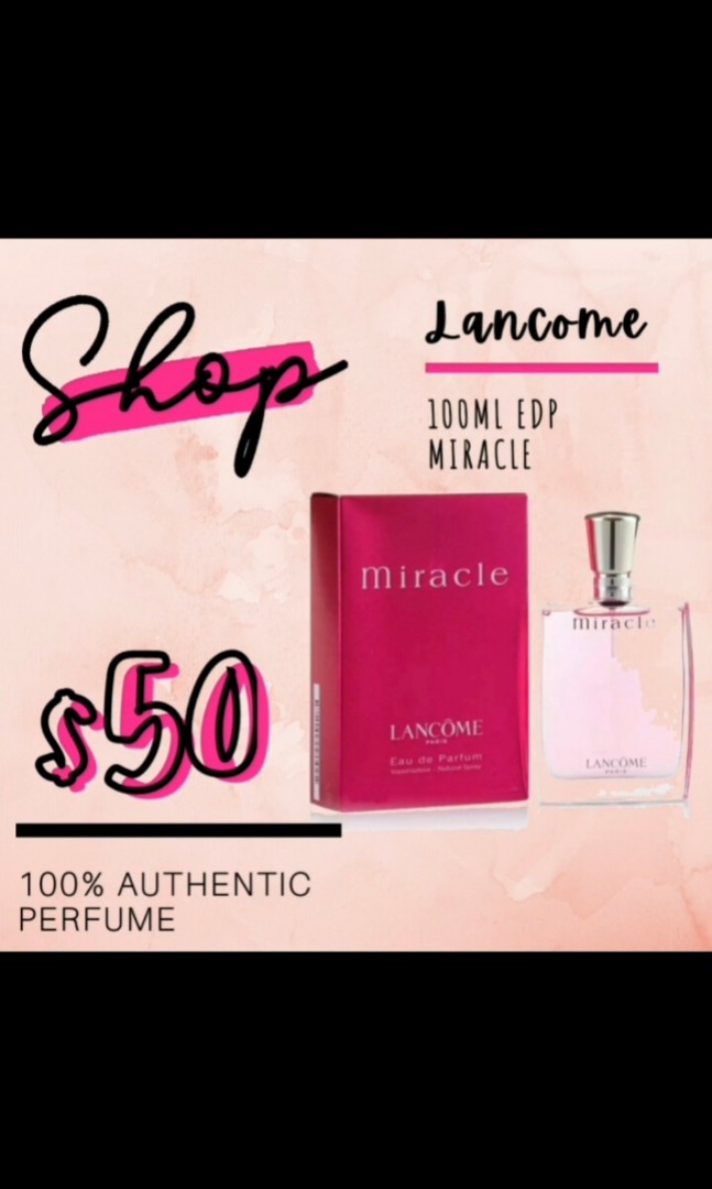 lancome miracle harga