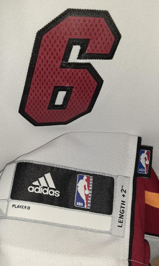 Adidas Miami Heat Lebron James Nickname Jersey