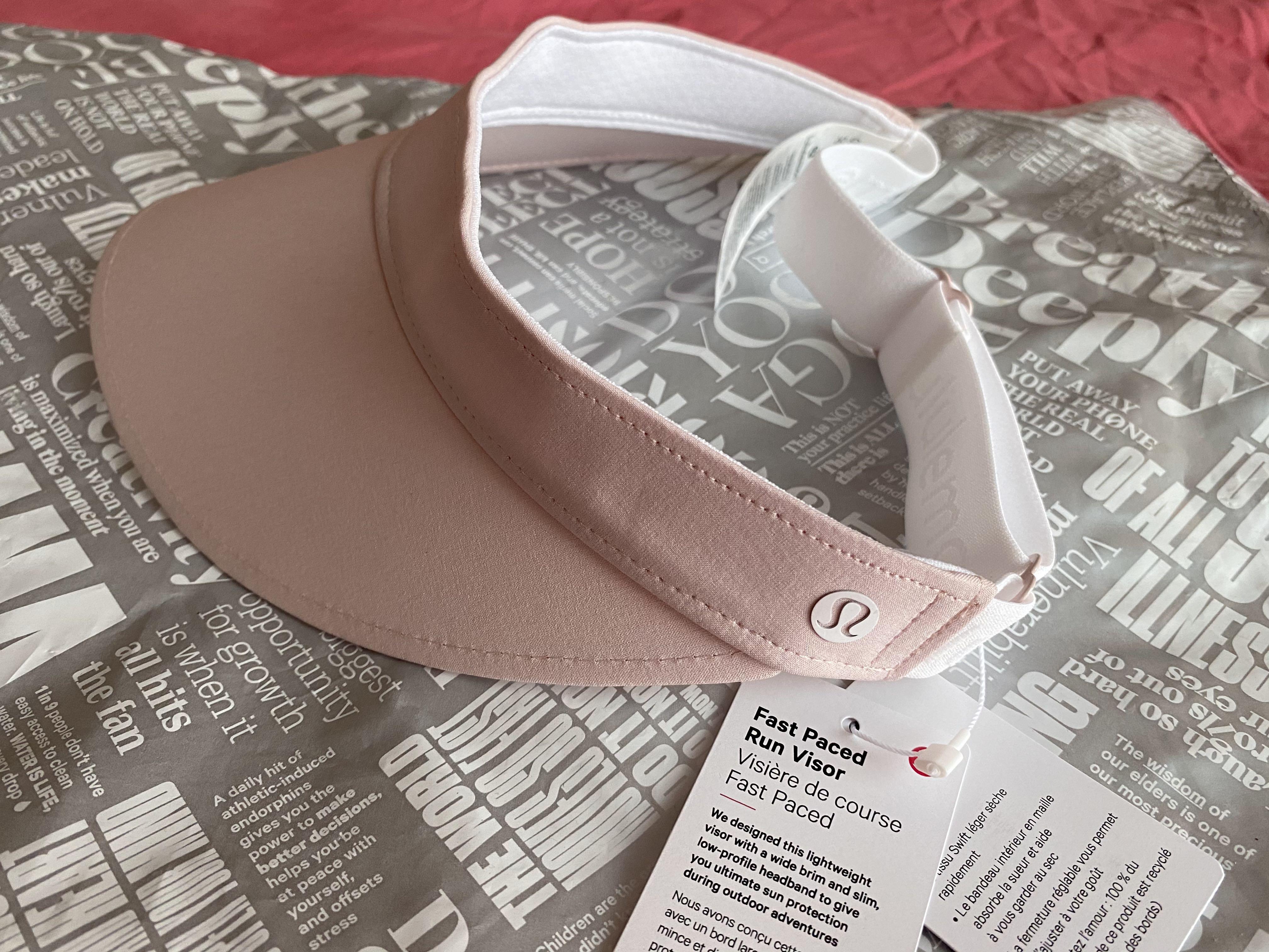 Lululemon fast paced run visor on sale