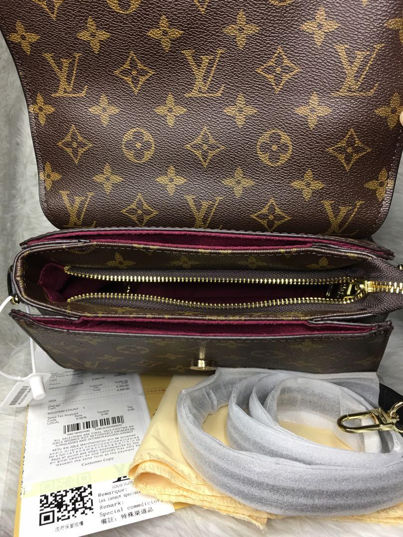 Louis Vuitton Zippy Long Wallet Red Remarque LV, Luxury, Bags & Wallets on  Carousell