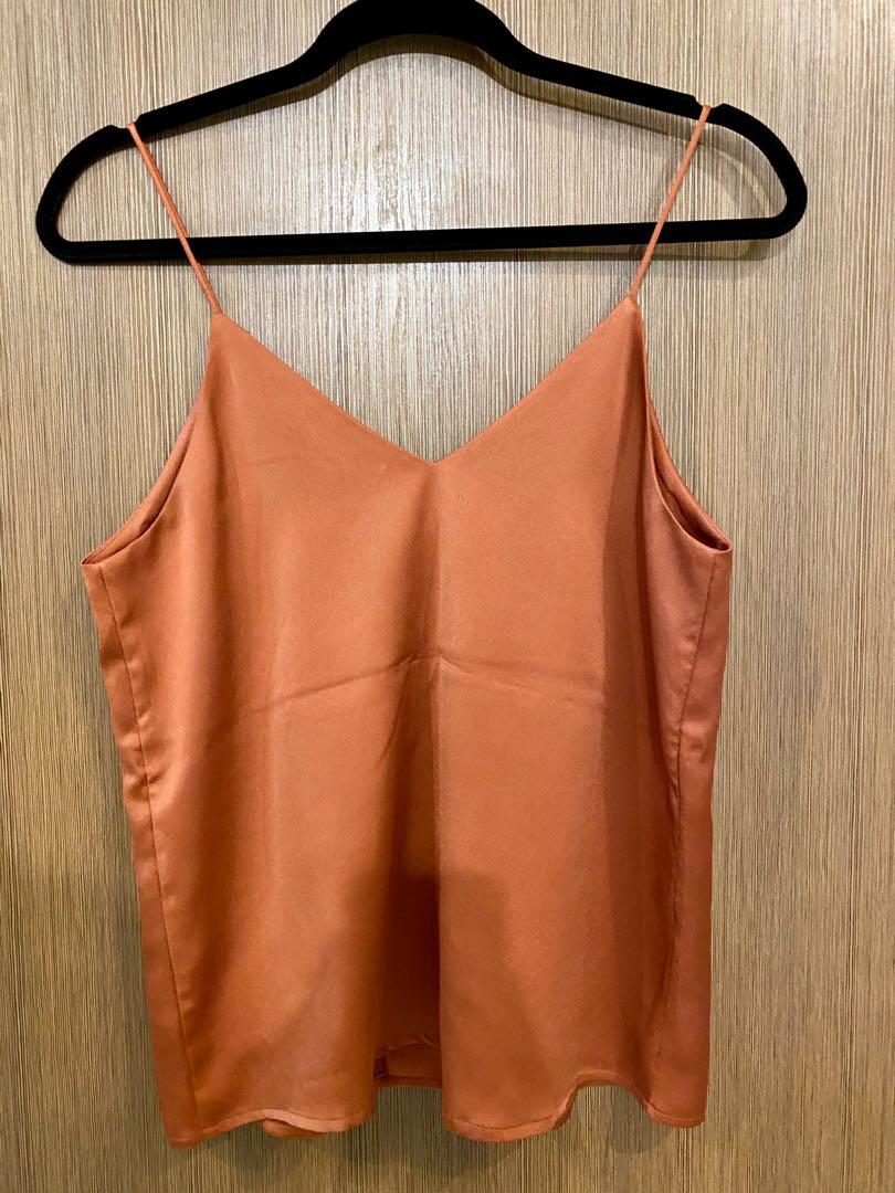 Mango spaghetti store strap top