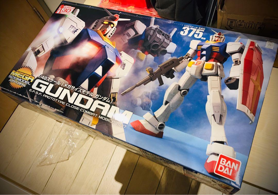 Mega Size Model 1 48 メガサイズモデルrx 78 2 ガンダム 玩具 遊戲類 玩具 Carousell