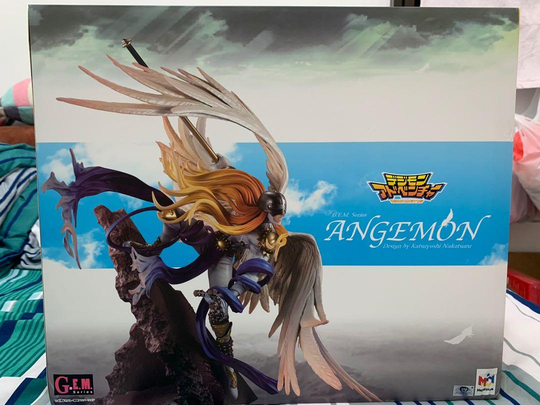 Megahouse GEM Digimon adventure Angemon, Hobbies & Toys, Toys & Games ...
