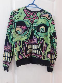 Mens small sweatshirt killstar