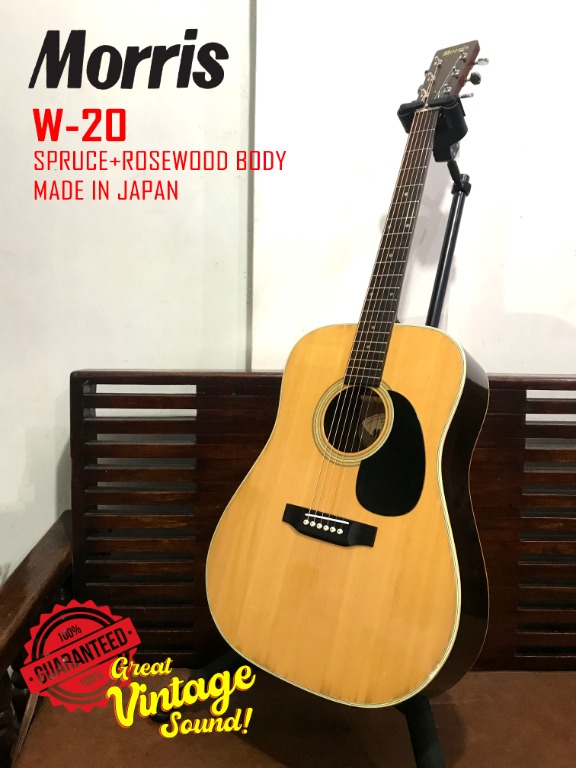morris w-20 モーリス アコースティックギター - アコースティックギター