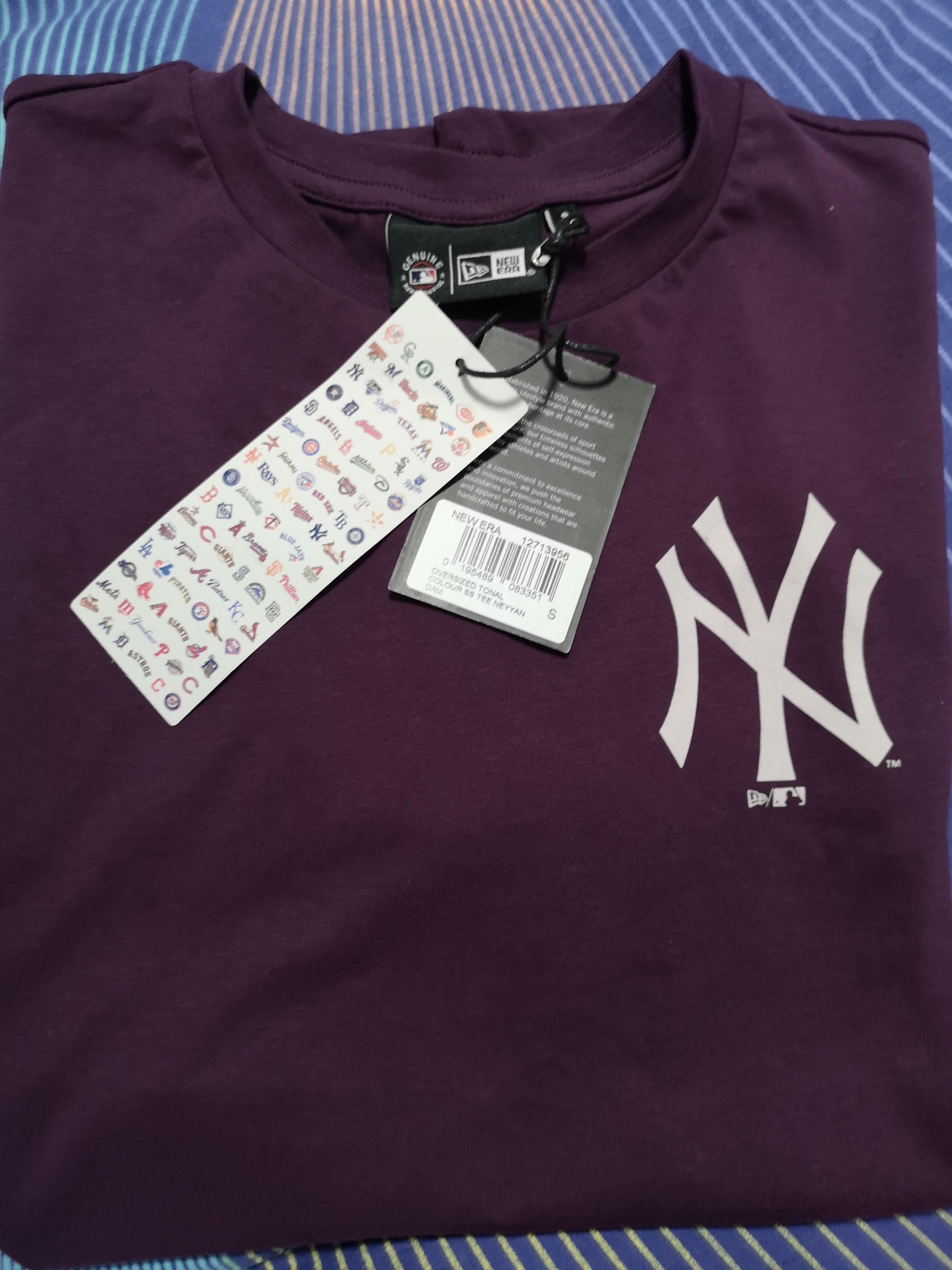 New Era T-shirt - New York Yankees - Purple » ASAP Shipping