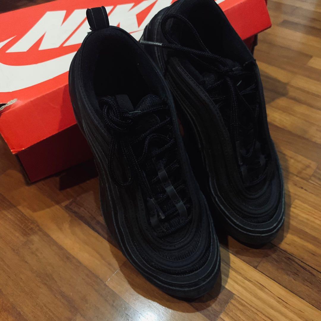 triple black air max 97 womens