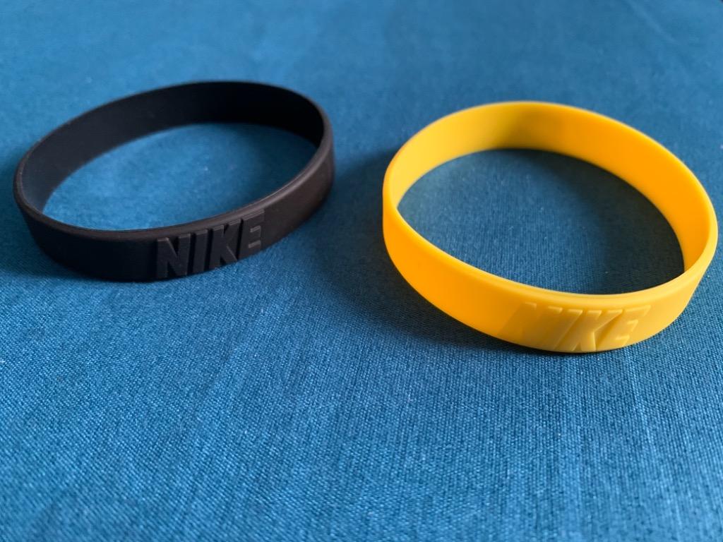 nike rubber wristband