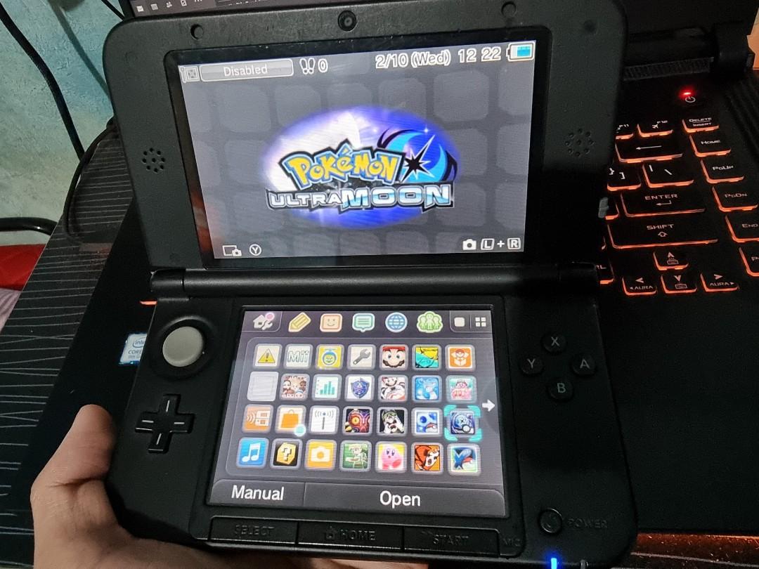 Nintendo 3ds Xl Black Cfw 32gb Full Of Games Video Gaming Video Game Consoles Nintendo On Carousell
