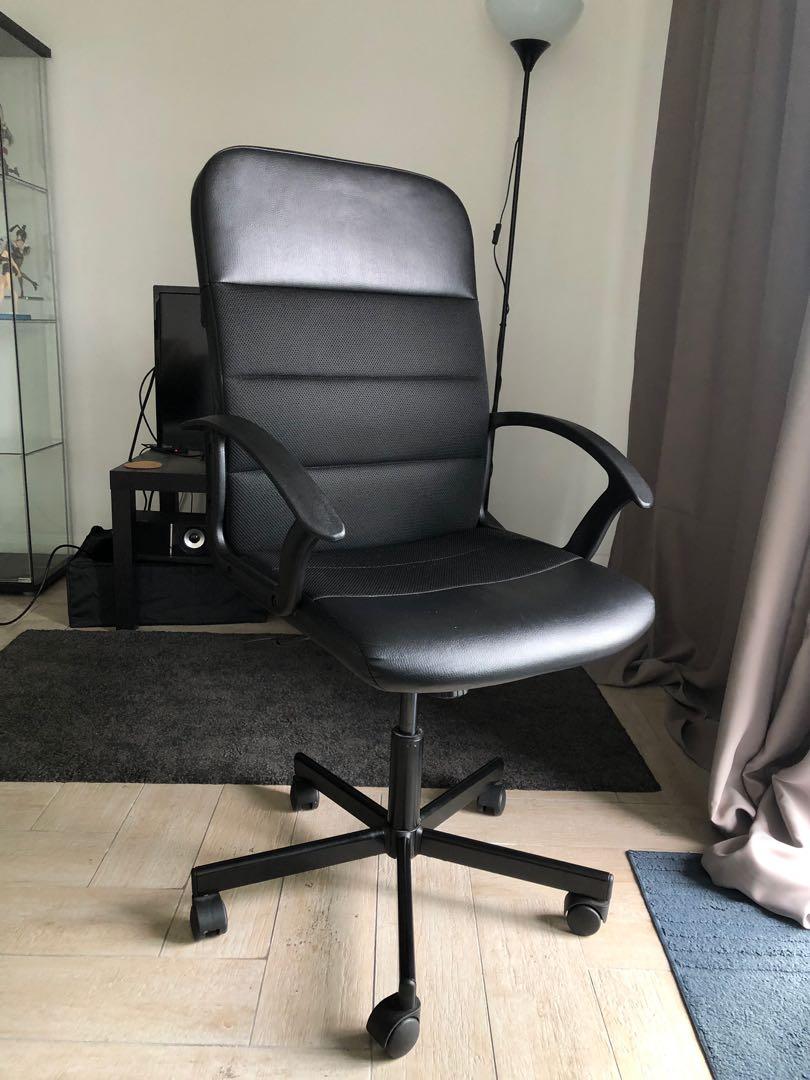Office / Work Chair - IKEA RENBERGET, Furniture & Home Living, Furniture,  Chairs on Carousell