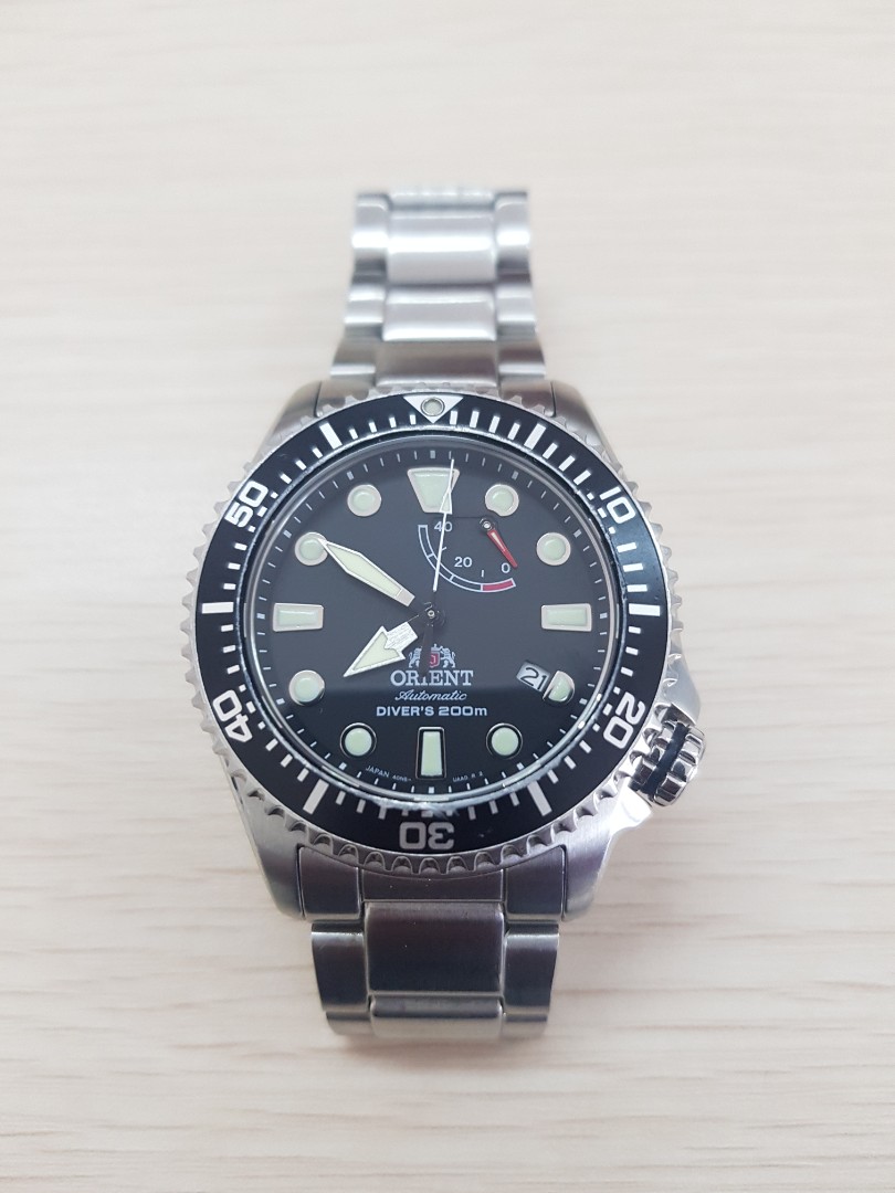 Orient Black Triton (EL0001B00A), Men's Fashion, Watches & Accessories, Watches on Carousell