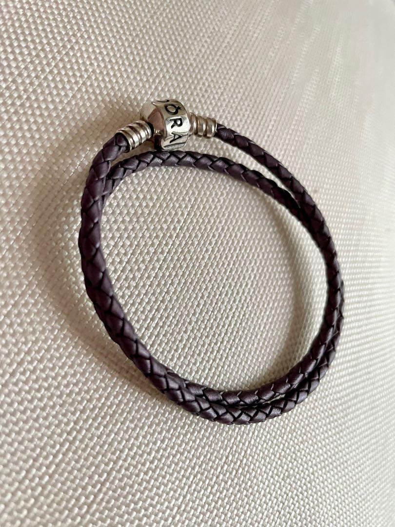 Pandora jewelry leather clearance