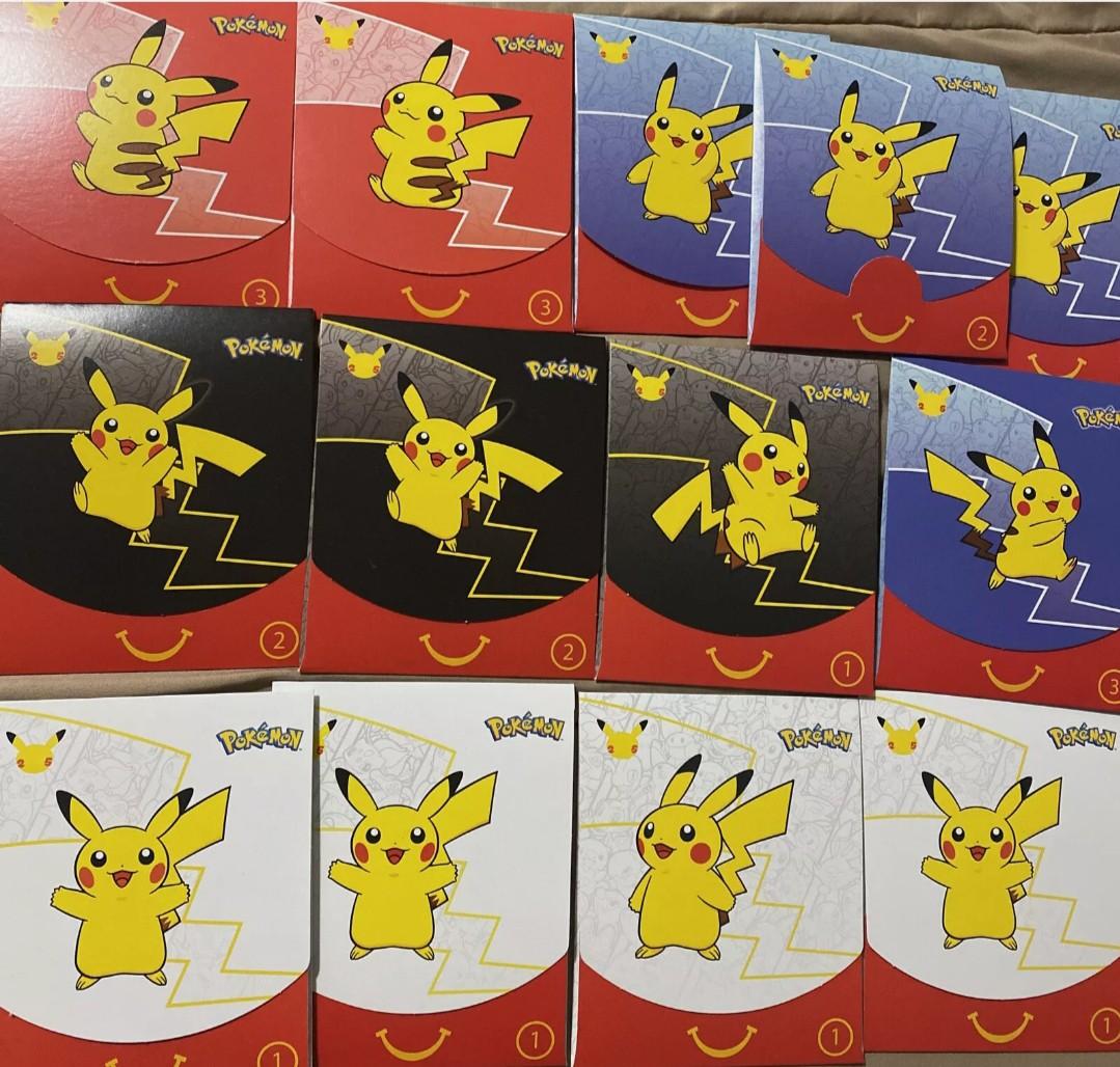 Instock Pokemon 25th Anniversary Mcdonalds Promo Sealed Pack Sealed Toys Games Board Games Cards On Carousell