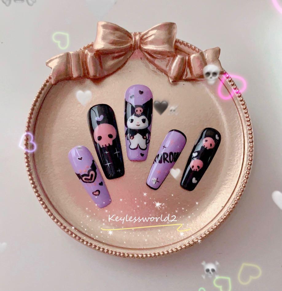 Press on Nails Customize CNY DIY Nail Tip Nail Art Cat Eye Marble Gradient Cute 2021 Manicure Pedicure Hand Foot Gel Extension Gel polish Gelish Gems Charm Beauty Crystal Glitters Rhinestone Tools Chrome Mermaid Powder Gold Silver (Category: Hands & Nails) located in Singapore. Submitted by keylessworld2 (Listing ID 1067803419, Image 3). Description: Customize Press on Nails From $15 depend on design Send photo for quote Self Collect @Tiong Bahru