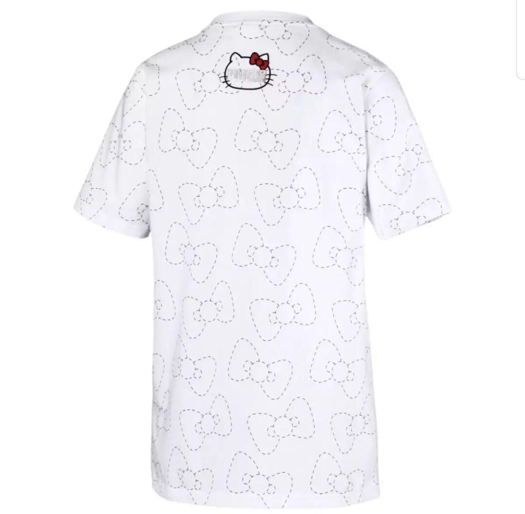Puma x Hello Kitty Women s Tee Men s Fashion Tops Sets Tshirts Polo Shirts on Carousell