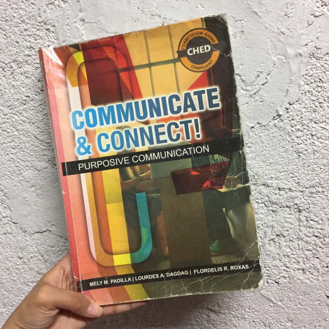 Connect),　Toys,　Carousell　(Communicate　Magazines,　Hobbies　on　Books　Textbooks　PURPOSIVE　COMMUNICATION