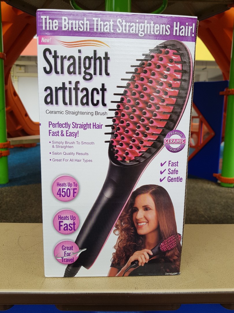 Straight artifact hotsell ceramic straightening brush