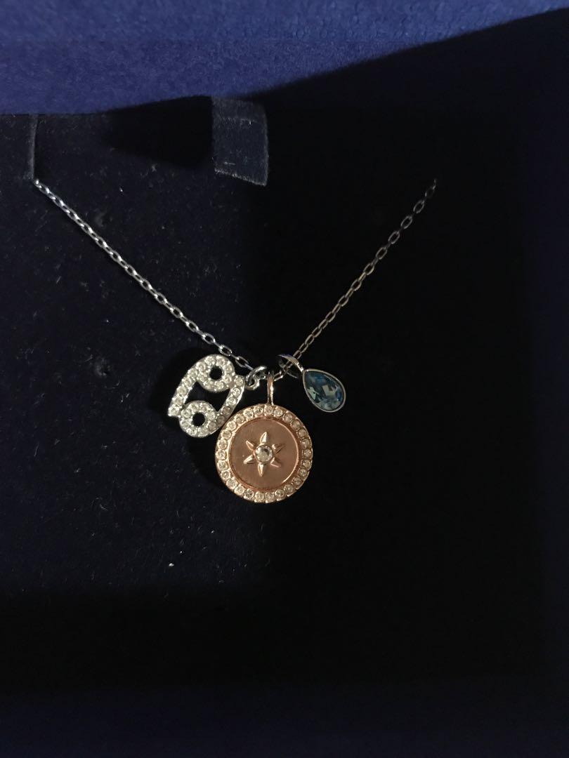 Swarovski zodiac pendant store cancer