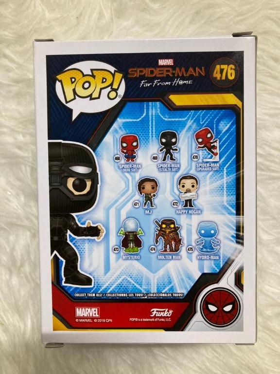 Spider man stealth suit goggles up funko pop hot sale