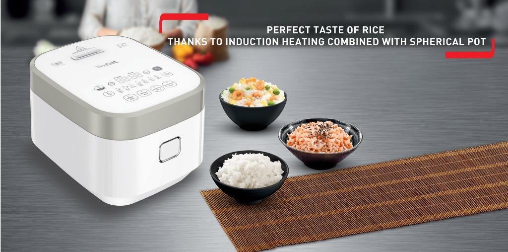 TEFAL RK8001 1L IH Spherical Rice Cooker, TV & Home Appliances, Kitchen Appliances, Cookers on