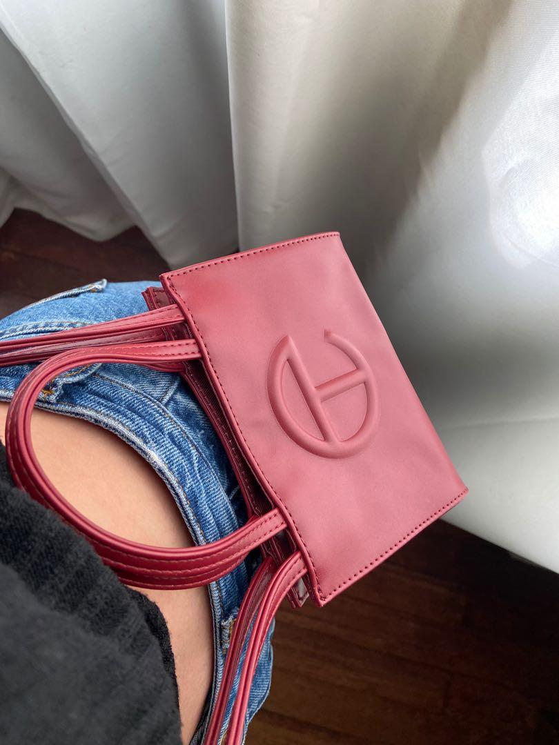 Telfar bag oxblood 2025