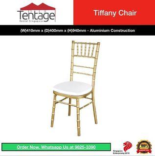 Tiffany Chair with cushion Rental