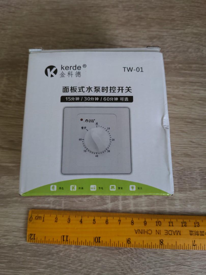 Timer switch (Category: Everything Else) located in Singapore. Submitted by be_thou_my_vision (Listing ID 1068636136, Image 3). Description: Unused and in box. Suitable for storage heater..