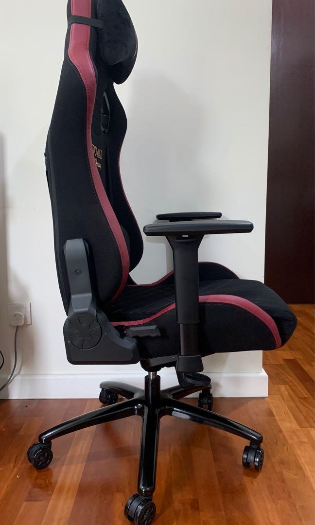 Tomaz Syrix II Fabric Gaming Chair, Furniture & Home Living, Furniture