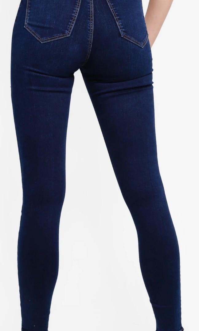 Topshop indigo joni jeans sale